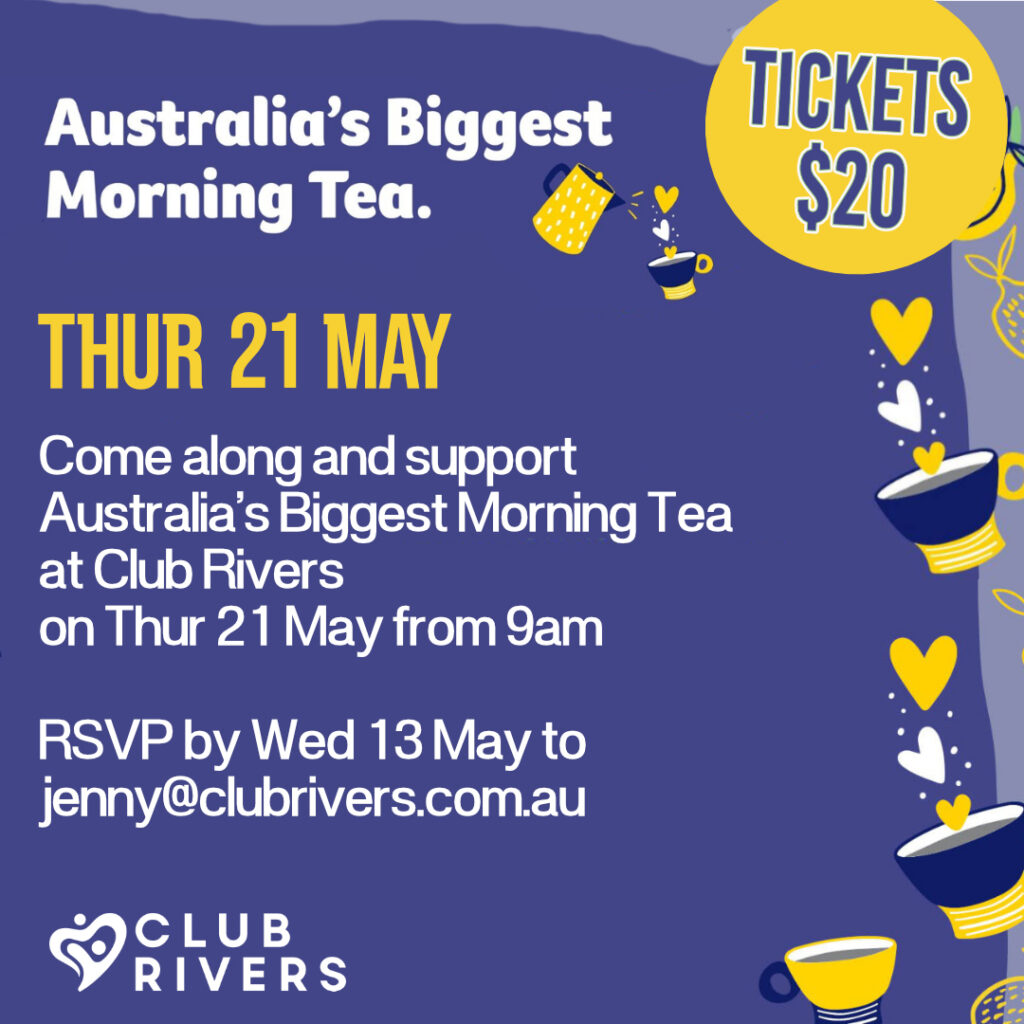 Biggest Morning tea - Club Rivers